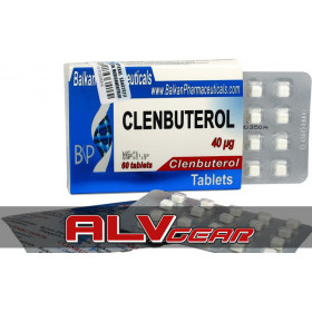Clenbuterol 60 Tablets 40 mcg Balkan Pharma